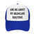 Ask-Me-About My-Skincare- Hat for Men Adjustable Washed Cotton Funny Baseball Cap Trucker Hat Blue