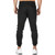 Men's Sweatpants with Zipper Pockets Athletic Pants Traning Track Pants Joggers for Men Soccer, Running, Workout Black