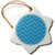 PS Stripes - Turquoise Chevron - Ornaments (orn-201487-1)