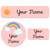 105 Pcs Personalized Name Labels for Kids School Supplies Custom Name Stickers for Kids Waterproof for Daycare, Water Bottle, Lunch Boxes, School Stationery