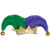 Jester Hat Hair Clip Party Accessory (1 count) (1/Pkg)