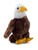 Bald Eagle Stuffed Animal Plushie, Gifts for Kids, Wild Onez Babiez Zoo Animals, Eagle Plush Toy 6 inches