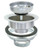 EZ-FLO 30001 Sink Strainer, Stainless Steel
