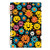Smiley Faces Flowers 1 Pack Spiral Notebook A5 Journal Notebook 60 Sheets 21216712