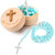 Baptism Gifts for Girls Boys Rosary Catholic My First Rosary and Keepsake Box for Baby Shower Holy First Communion Christian Rosary Beads Gifting Set (Blue)