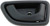 Dorman 83441 Front / Rear Passenger Side Interior Door Handle for Select Hyundai Models, Gray