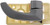 Dorman 83467 Front / Rear Passenger Side Interior Door Handle for Select Hyundai Models, Gray