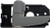 Dorman 83541 Front / Rear Driver Side Interior Door Handle for Select Kia Models, Light Gray