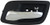 Dorman Help! 93168 Interior Door Handle (Dodge Charger, Rear Driver Side)