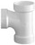 Genova Products 2" Inc 71120 Sanitary Tee-2" X 2" X 2"