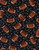 Timeless Treasures Tossed Footballs Quilt Fabric Black Style C1228