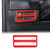 Car Headlight Switch Button Frame Cover Trim Compatible with Toyota Tundra/Sequoia 2022-2023 Car Headlight Switch Trim Frame Headlight Switch Button Decorative Frame Cover ABS Accessories