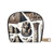 Credit Card Case Wallet Egyptian-Pyramid-Pharaoh Small Pu Leather Zipper Card Holder