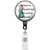 Princess Merida Retractable Badge Holder Fairy Tale Princess Badge Reel Brave Princess Fairy Tale Fans Gift (believe in yourself)
