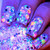 TGIF: Custom-Blended UV Blacklight Reactive NEON Glitter Nail Polish/Lacquer