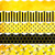 69Ft Summer Bulletin Board Borders Watercolor Bee Honeycomb Spot Stripe Self-Adhesive Bulletin Board Trim for Summer Bee Day Decoration Party Home Office