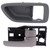 Door Handles 2pcs Interior Front Rear Passenger Right for 2001-2007 for Toyota for Sequoia 2004-2006 for Toyota for Tundra Grey,692050C030B0