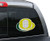 NCAA Oregon Window Film, One Size, Multicolor