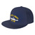USS Samuel B Roberts FFG 58 Unisex Flat Brim Visor hat Adjustable Baseball Cap Navy Blue