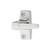 Ideal Security SK10W ZD Inside Latch for Storm and Screen Doors Solid Strike Included, White