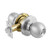 Master Lock BLC0232DKA4 Storeroom Cylindrical Ball Knob, Commercial Grade 2, Brushed Chrome Finish