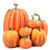 Artificial Pumpkins Vegetables Gourds Maple Leaves Pine Cones Acorns Fake Pumpkins for Halloween Thanksgiving Decorations (Orange(7pcs), One Size)