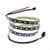 ALITOVE 3.2ft 60 Pixels WS2812B Individual Addressable RGB LED Strip Light Programmable WS2811 IC Built-in 5050 LED Rope Lamp DC5V Black PCB Non-waterproof IP33