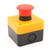 Baomain Red Sign Emergency Stop Push Button Weatherproof Pushbutton Switch 660V with Box