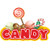 Candy Bars 12" Concession Decal Sign cart Trailer Stand Sticker Equipment