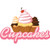 Cupcakes 12" Concession Decal Sign cart Trailer Stand Sticker Equipment