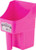 Little Giant 3-Quart Enclosed Feed Scoop, Hot Pink