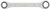 Wilde Tool 879 Ratchet Box Wrench, 3/4 inch x 7/8 inch