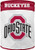 NCAA Ohio State Buckeyes Canvas Laundry Basket with Braided Rope Handles
