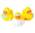 Rhode Island Novelty 2" Dental Rubber Ducky | 12 Pieces