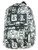 Five Nights at Freddy's Black & White Characters All Over Print Backpack