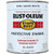 Rust-Oleum 7797502 Stops Rust, 32 oz. Quart, Semi Gloss White, Can