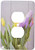 3dRose lsp_33740_6 Two Plug Outlet Cover with Spring Colors Tulips
