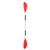 Omonic 84" Double-Ended Detachable Polypropylene Afloat Boat Kayak Paddles Raft Canoe (Red)