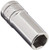 SK Hand Tool 40414 6 Point 7/16-Inch Drive Deep Socket, 3/8-Inch, Chrome