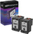 Speedy Inks Remanufactured Ink Cartridge Replacement for HP 901 (Black, 2-Pack)