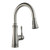 Keewi Kitchen Faucet Brushed Nickel Pull-Down Sprayer Kitchen Faucet Stainless Steel Kitchen Sink Faucet Single Lever Kitchen Faucets Pull Down Head Single Hole with Sprayer Sink Faucet for Kitchen