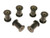 Prothane 9-1001-BL Black Front Spring Eye and Shackle Bushing Kit