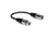 Hosa DMX-106 XLR5M to XLR3F DMX512 Adaptor Cable, 6 inch