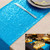 ShinyBeauty Sequin Table Runner, 12 by 72-Inch-,Shimmer Table Runner, Bling Table Runner, Wedding Table Runner, Custom Table Runner (Turquoise)