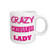 3dRose mug_174981_2 Crazy Chihuahua Lady Ceramic Mug, 15-Ounce