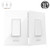 3 Way WiFi Smart Wall Light Switch Wireless Remote APP Control From Anywhere Compatible with Alexa and Google Home Timer Function No Hub Require (3-Way Smart Switch Kit (2 Pieces))