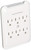 Monoprice 109196 Outlet Power Surge Protector Slim Wall Tap, 540 Joules