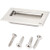 Nxtop Stainless Steel Recessed Flush Pull Finger Insert Sliding Door Handle