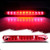 Third Brake Light LED 3rd Brake Light Rear Tail Brake Light Cargo Lamp Waterproof Red Lens Chrome Housing High Mount Brake Light Replacement fit for 2007-2013 Chevy Silverado GMC Sierra 25890530