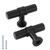 15 Pieces Kitchen Cabinet Knobs Black Dresser Knobs for Dresser Drawers 2 - Inch Length - Peaha Matte Black Dresser Knobs Contemporary Handle Pull